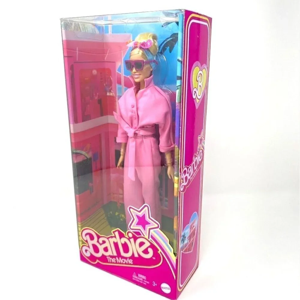Mattel Barbie The Movie Collectible Doll Margot Robbie Pink Power Jumpsuit